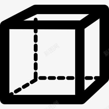 数学程式立方体图标图标