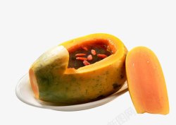 木瓜炖素燕素材