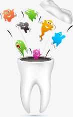 卡通牙齿细菌png免抠素材_88icon https://88icon.com 卡通 牙齿 细菌