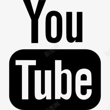 双十一标准字大的YouTube标志图标图标