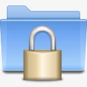 locked文件夹锁定锁安全氧改装图标高清图片