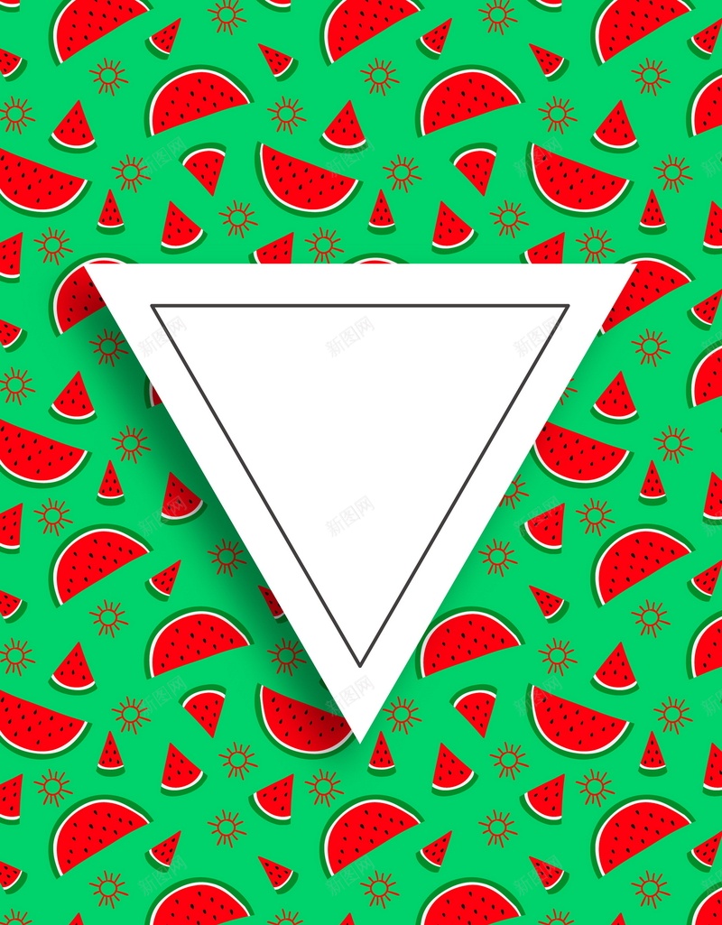 西瓜底纹矢量图ai设计背景_88icon https://88icon.com 水果 瓜纹 纹理 绿色 西瓜 质感 矢量图