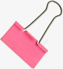 粉色夹子教师节素材
