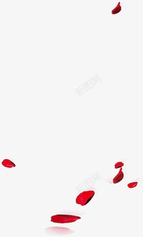 创意合成红色的花瓣效果元素png免抠素材_88icon https://88icon.com 元素 创意 合成 效果 红色 花瓣