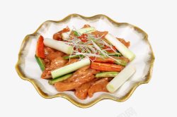 葱烧蹄筋素材