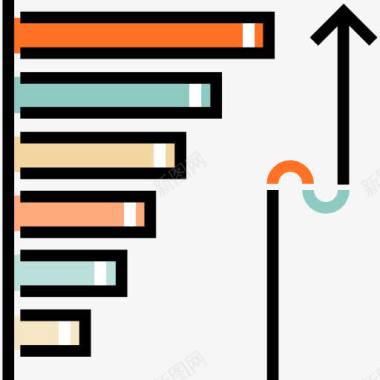 网络交通图表图标图标