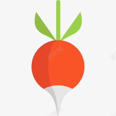 健康沙拉蔬菜萝卜图标图标
