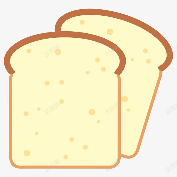 灰色面包片png免抠素材_88icon https://88icon.com 灰色 素材 美食 面包片