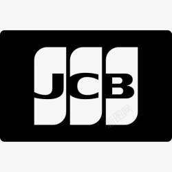 支付卡支付JCB支付卡的标志图标高清图片