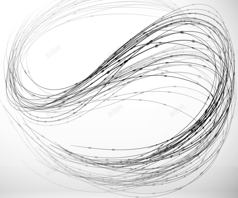 黑色线条矢量图ai设计背景_88icon https://88icon.com 商务 条纹 流线 白色 科幻 科技 线型 线条 黑色 矢量图