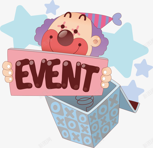 卡通可爱event矢量图ai免抠素材_88icon https://88icon.com event 卡通 可爱 小丑 矢量图