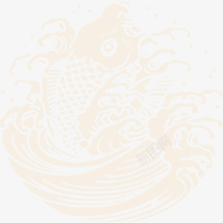 鱼新年矢量图素材