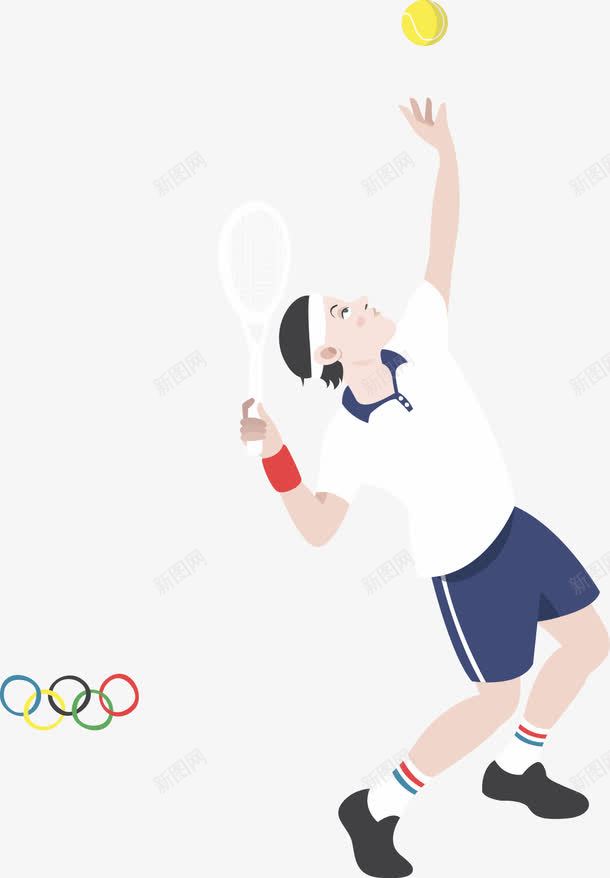 2016里约奥运会运动员png免抠素材_88icon https://88icon.com 2016 巴西奥运会 网球 运动员 里约奥运会