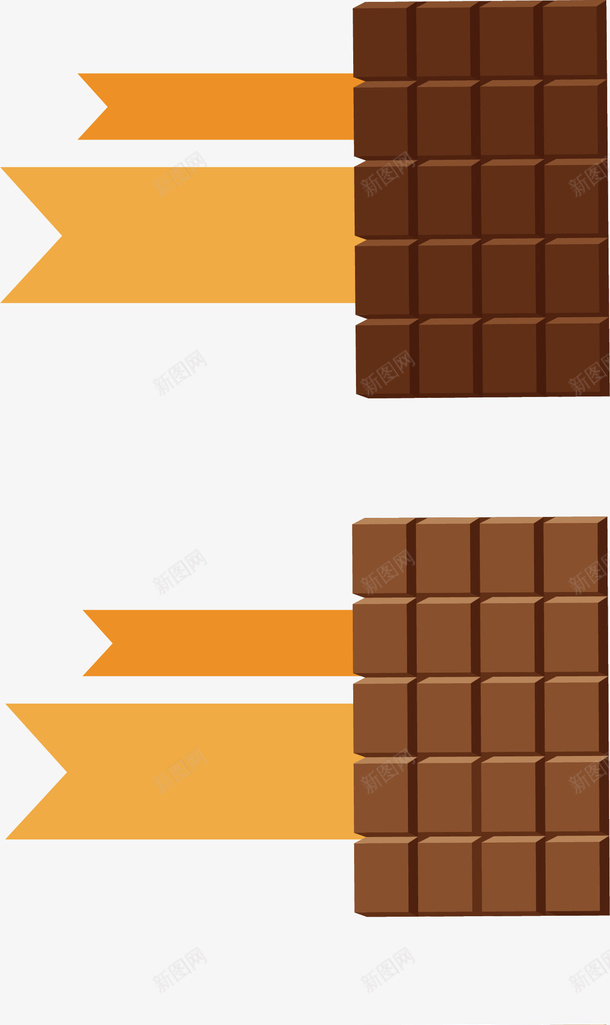彩带巧克力矢量图ai免抠素材_88icon https://88icon.com 卡通手绘 巧克力 彩带 甜食 褐色巧克力 黑巧克力 矢量图
