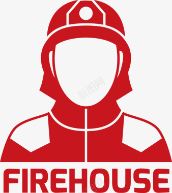 运动logo灭火员火警标志矢量图图标图标