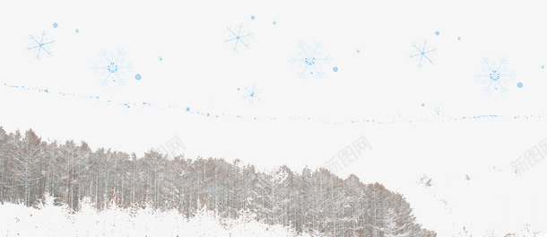 冬天的树林png免抠素材_88icon https://88icon.com 冬天的树林 树 苍山 雪花