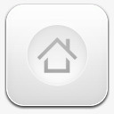 白色的home按键图标图标