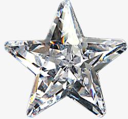 金属质感五角星素材