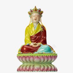 陶瓷雕像陶瓷地藏王菩萨高清图片
