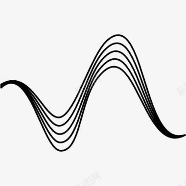 分析矢量图数据波图标图标