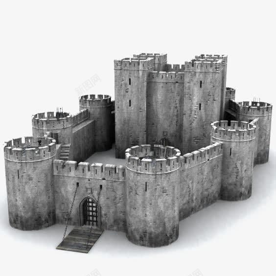 欧式城堡png免抠素材_88icon https://88icon.com 3D建筑 创意城堡 古代城堡 古堡素描 复古城堡 素描