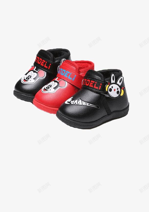 红黑童鞋png免抠素材_88icon https://88icon.com 产品实物 童鞋 红色 鞋子 黑色
