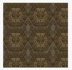 复古六角形拼花瓷砖地面地砖素材