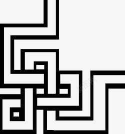 双中国结边框素材