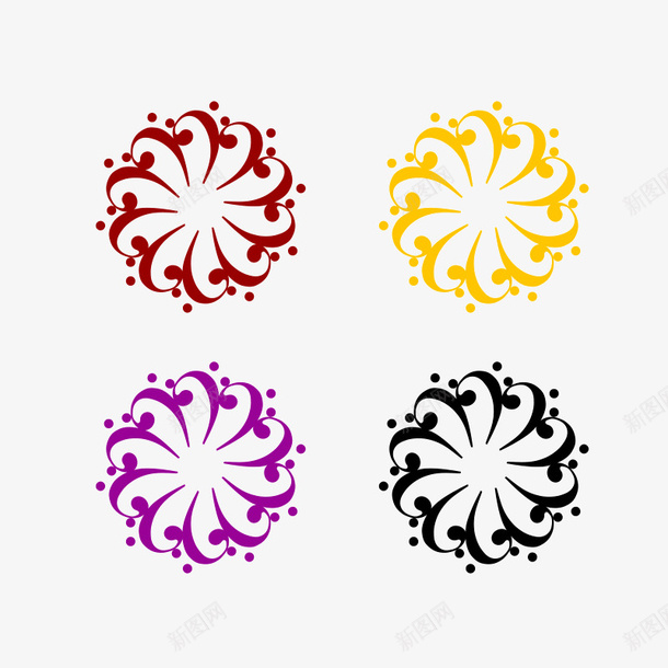 花花纹底纹装饰背景psd免抠素材_88icon https://88icon.com 底纹 花 花纹 装饰