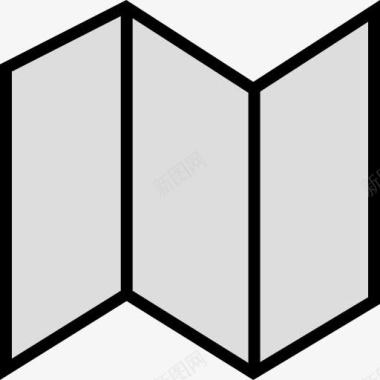 地图排版图图标图标