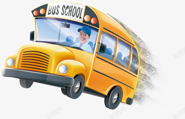 汽车校车png免抠素材_88icon https://88icon.com bus school 卡通人 校车 汽车