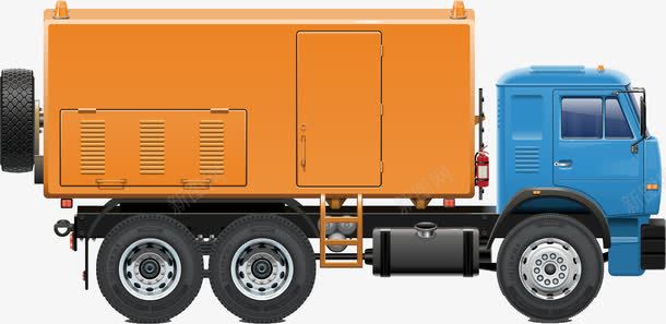 物流卡车运输工程车图标图标