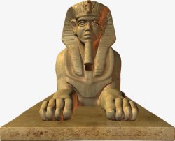 埃及师身人面像雕塑素材