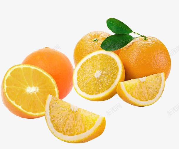 橙子水果元素png免抠素材_88icon https://88icon.com 橙子 水果 绿色 酸