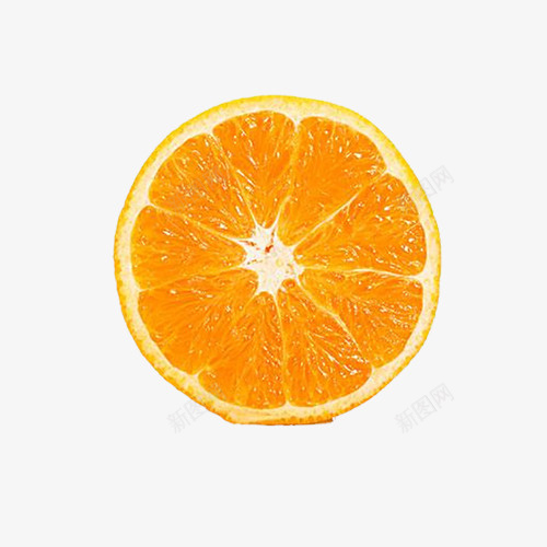 一个橙子png免抠素材_88icon https://88icon.com 产品实物 有机水果 水份 营养