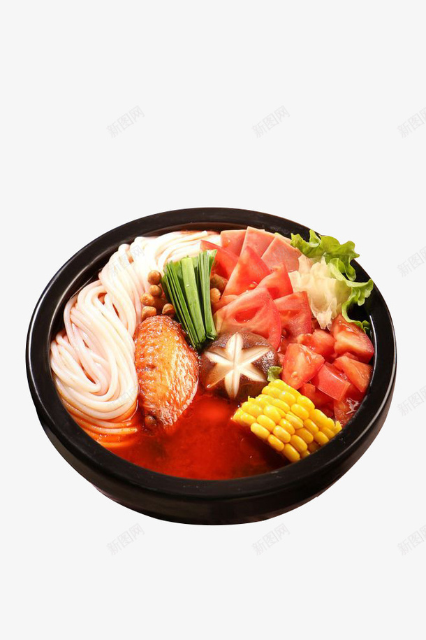 蔬菜肉类米线png免抠素材_88icon https://88icon.com 可口米线 米线 肉类米线 蔬菜米线