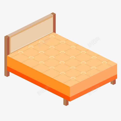 床垫png免抠素材_88icon https://88icon.com 床 床垫 睡觉 素材
