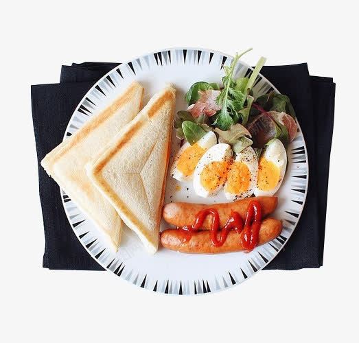 美食早餐png免抠素材_88icon https://88icon.com 早餐 蔬菜 面包片 香肠 鸡蛋