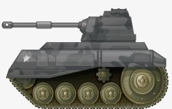 灰色帅气坦克素材