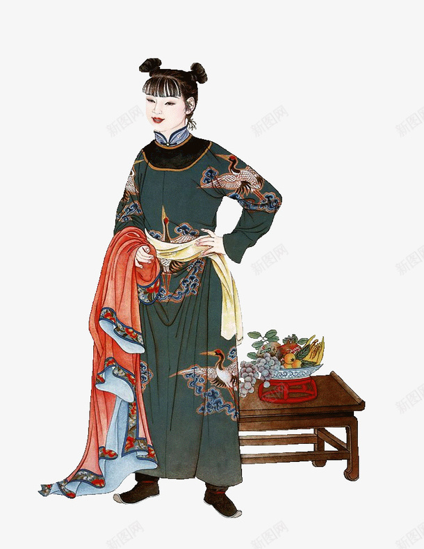 中国古代女子png免抠素材_88icon https://88icon.com 中国风 传统 古代 女性