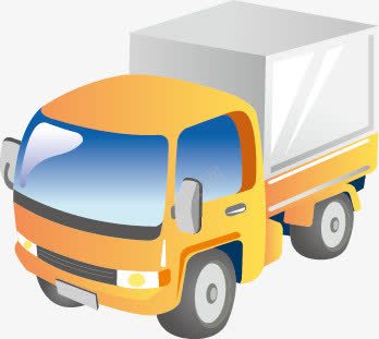 货车矢量图ai免抠素材_88icon https://88icon.com 交通工具 平面设计 货车 车 矢量图