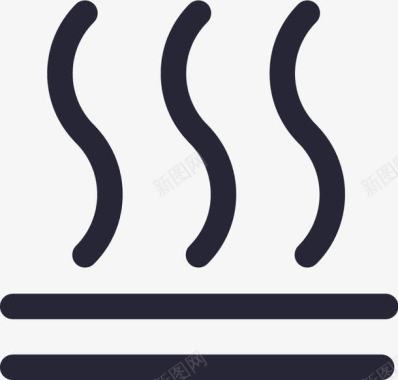 保温电热水壶保温图标图标