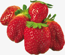一堆草莓一堆新鲜草莓高清图片