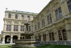 著名维也纳国家歌剧院景点素材
