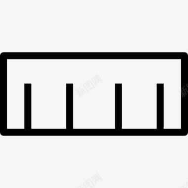 平面飞行员尺图标图标