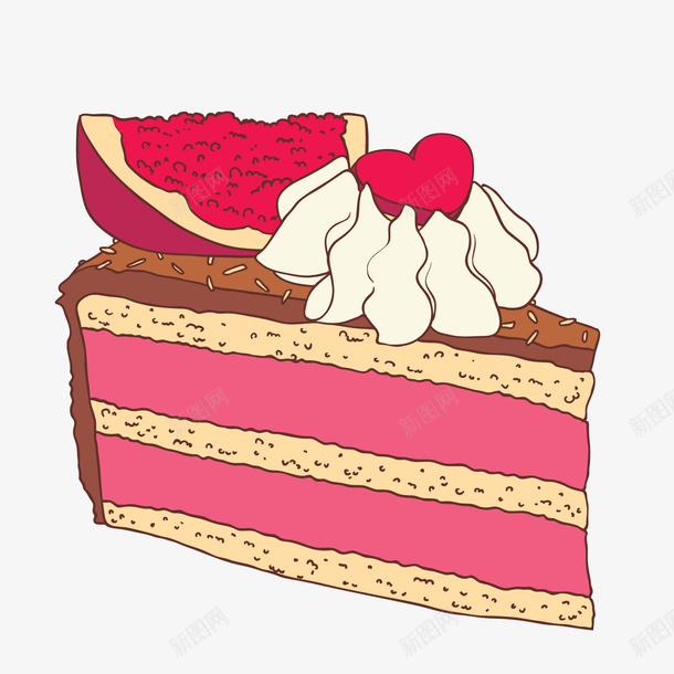 彩色创意蛋糕食物元素矢量图ai免抠素材_88icon https://88icon.com 创意 彩色 手绘 水果 纹理 美食 蛋糕 质感 食物 矢量图