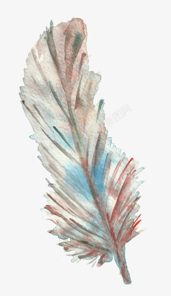 彩色羽毛素材