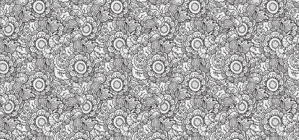 单色复杂花纹jpg设计背景_88icon https://88icon.com 可爱卡通 黑白花纹