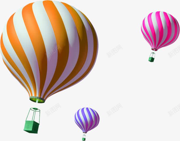 彩色春天漂浮热气球png免抠素材_88icon https://88icon.com 彩色 春天 漂浮 热气球 设计