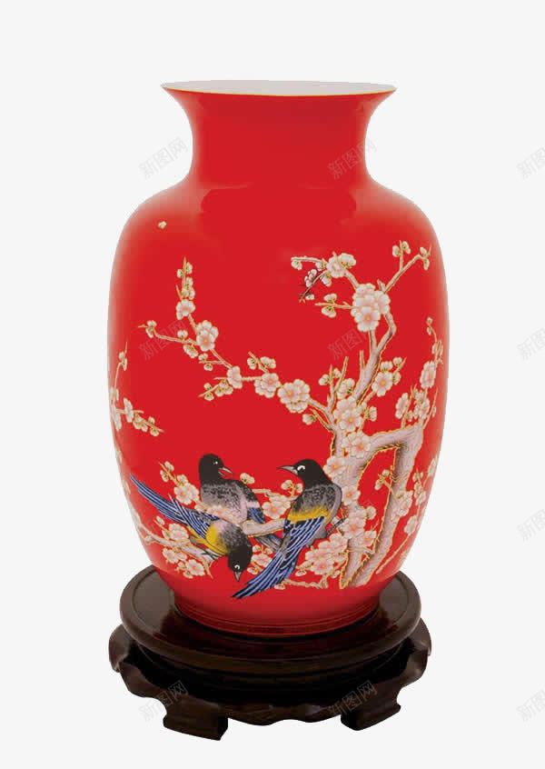 中国红瓷png免抠素材_88icon https://88icon.com 产品实物 古董 红瓷 陶瓷